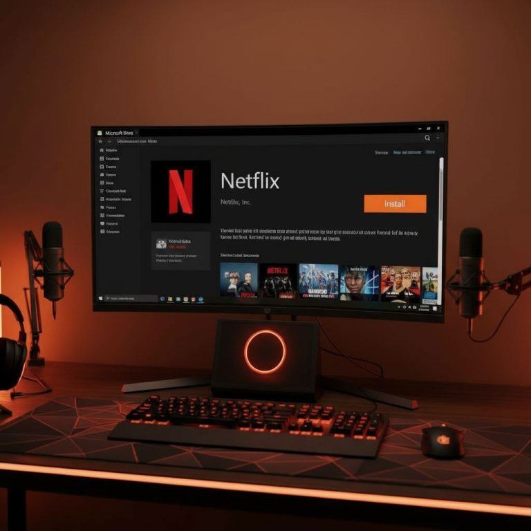 Nova instalando Netflix